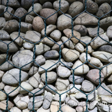 PVC beschichtete Gabion -Stützmauer Steinkorb